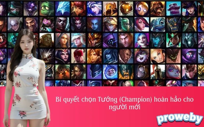 Bí quyết chọn Tướng (Champion) hoàn hảo cho người mới