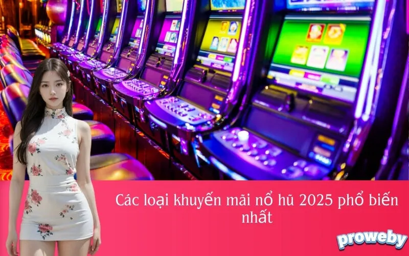Các loại khuyến mãi nổ hũ 2025 phổ biến nhất