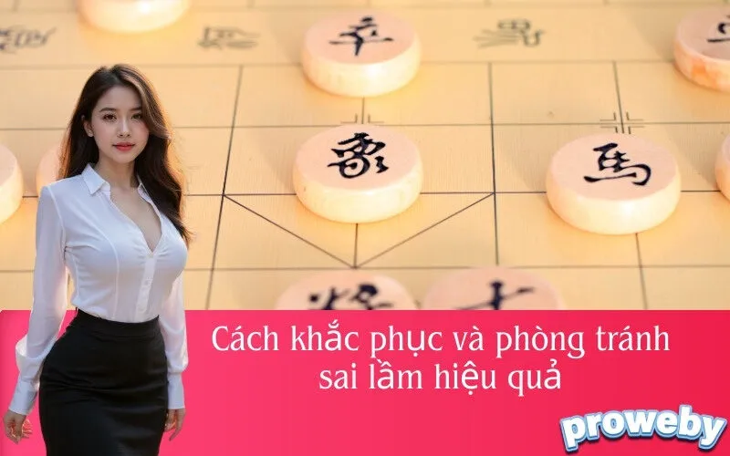 Cách khắc phục và phòng tránh sai lầm hiệu quả