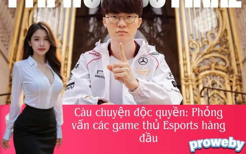 Câu chuyện độc quyền: Phỏng vấn các game thủ Esports hàng đầu