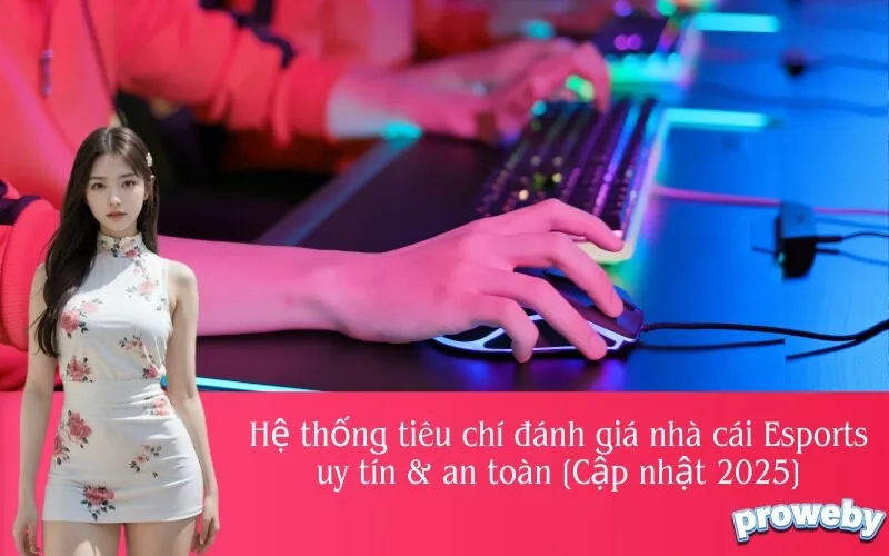 Hệ thống tiêu chí đánh giá nhà cái Esports uy tín & an toàn [Cập nhật 2025]