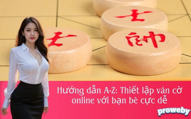 Hướng dẫn A-Z: Thiết lập ván cờ online với bạn bè cực dễ