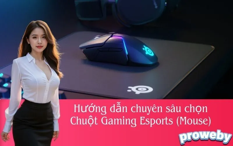 Hướng dẫn chuyên sâu chọn Chuột Gaming Esports (Mouse)