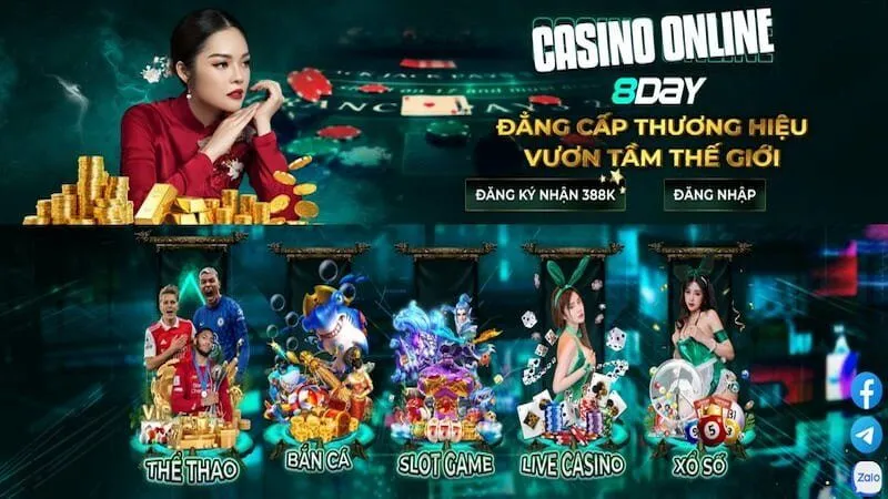 8day - địa điểm cá cược tin cậy